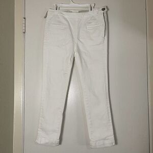 Pilcro and the Letterpress High rise denim white leggings size 28